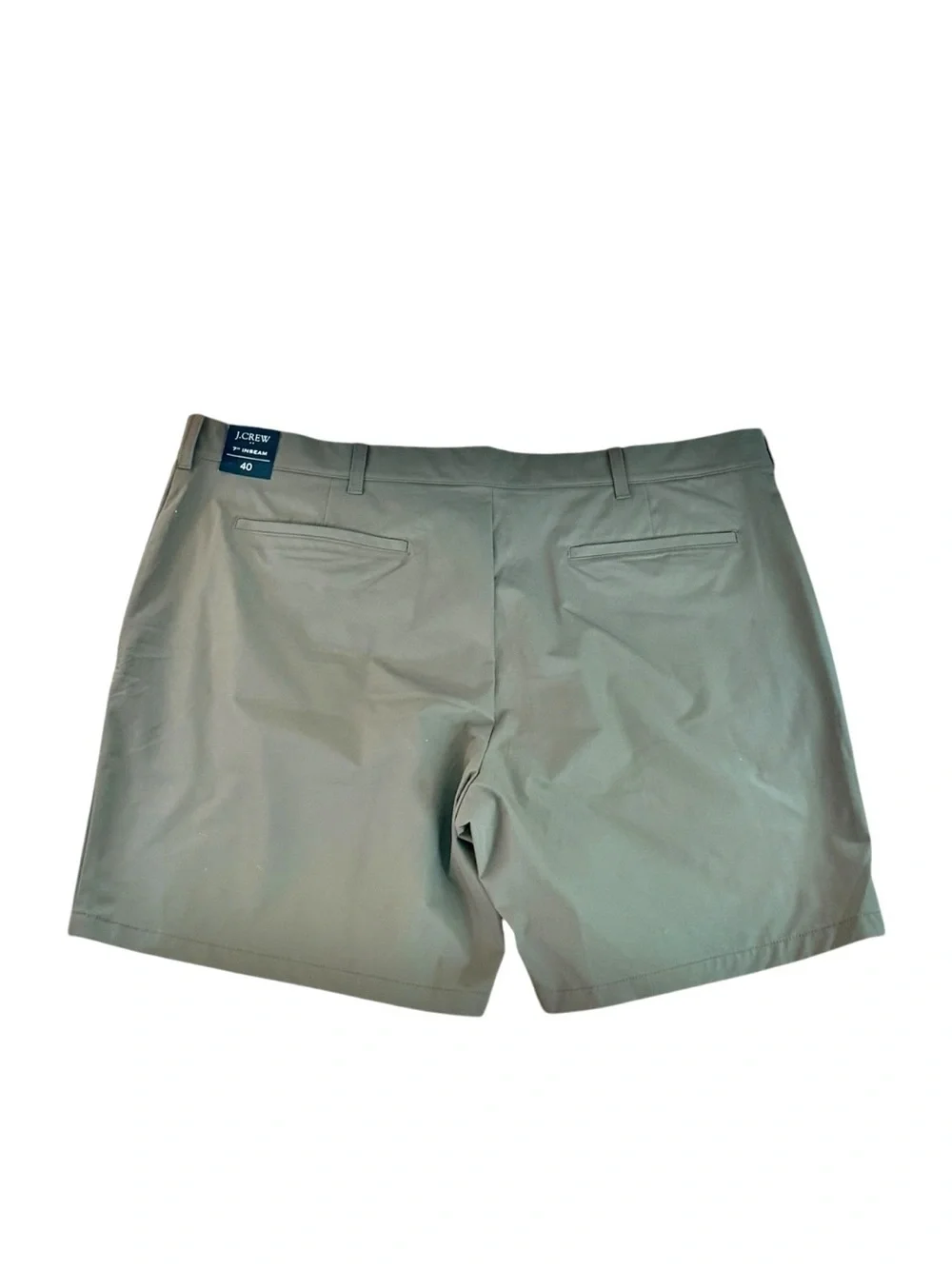 J. CREW Men's 7” Tech Shorts Smokey Taupe Size 40 NEW